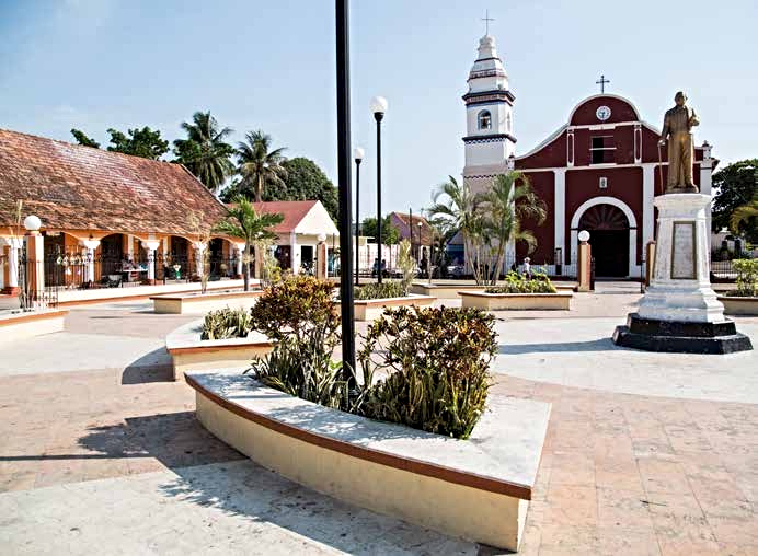 Parque Benito Juárez Y Los Helados Perla De Los Ríos Palizada 